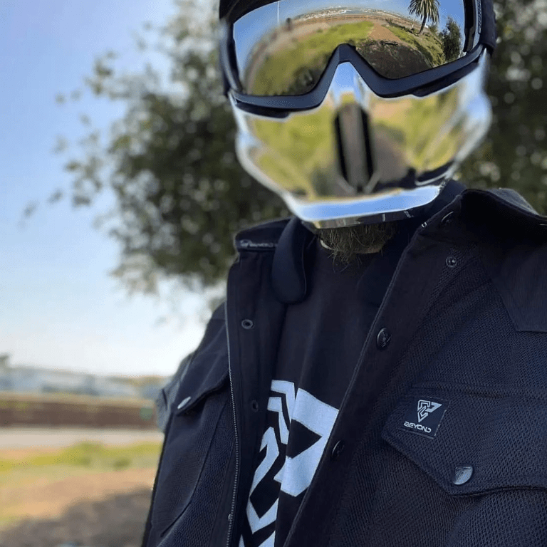 Protective Summer Mesh Shirt - Black Solid
