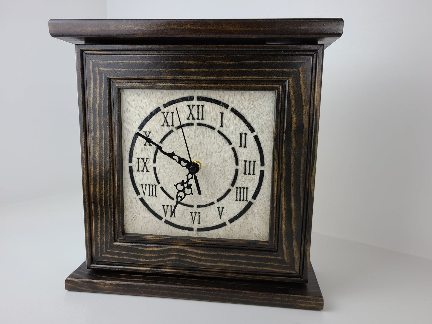 "Peacemaker” Wooden Gun Concealment Clock