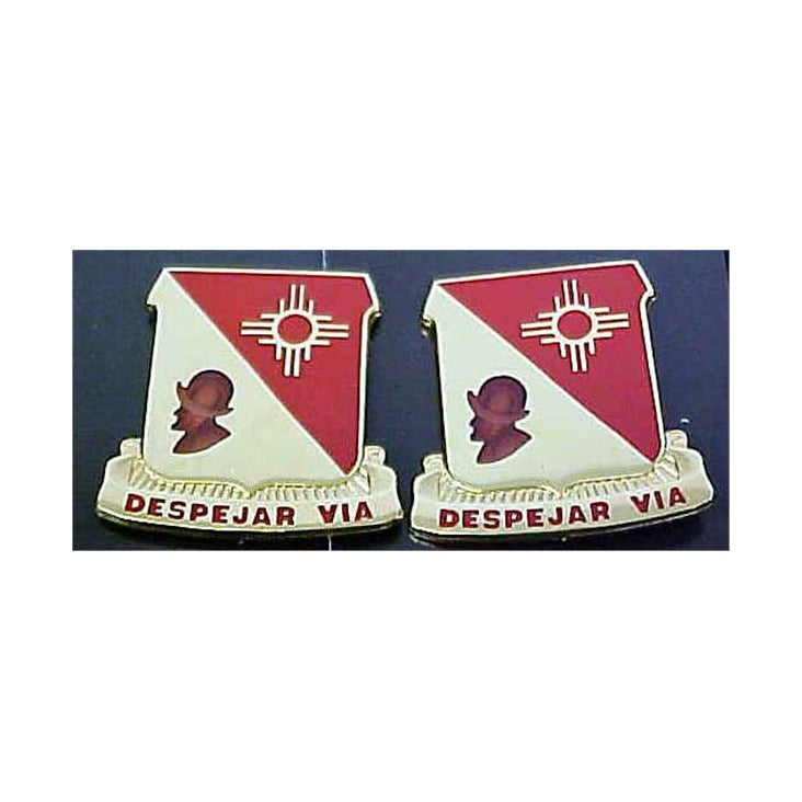 202nd Field Artillery Battalion Distinctive Unit Insignia - Pair - DESPEJAR VIA