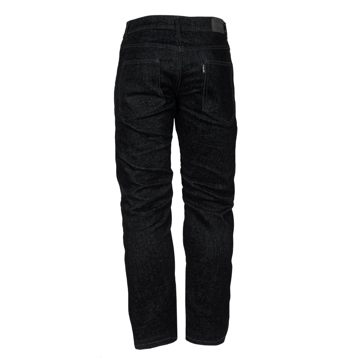 Loose Fit Protective Denim Pants (Extra Wide Jeans) - Black