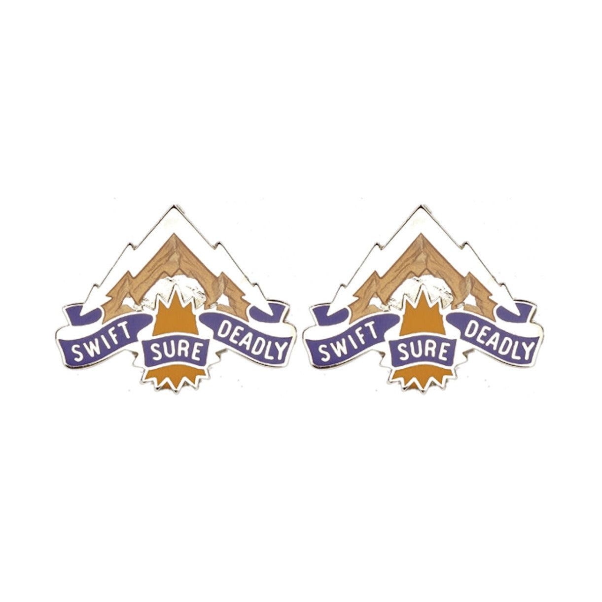 211TH AVN GROUP Distinctive Unit Insignia - Pair - SWIFT SURE DEADLY