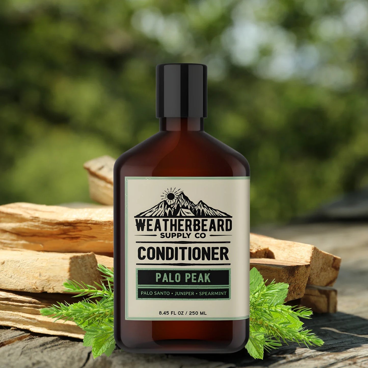 Palo Peak Beard Conditioner - Palo Santo, Juniper Berry, Spearmint