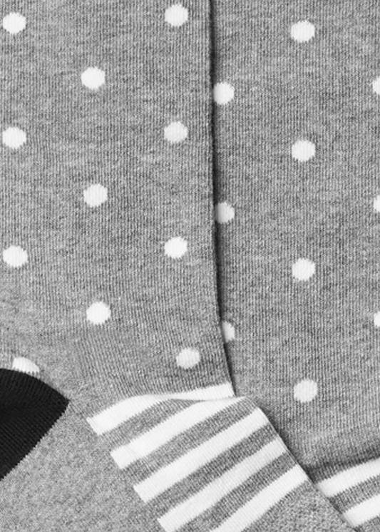 Everyday Comfort Socks - Dots Pattern
