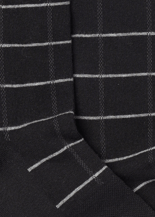 Everyday Comfort Socks - Straight Line Pattern