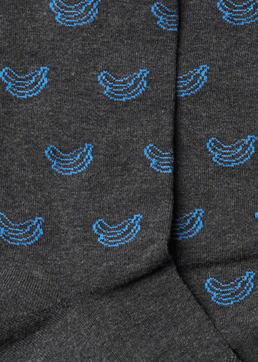 Everyday Comfort Socks - Banana Pattern