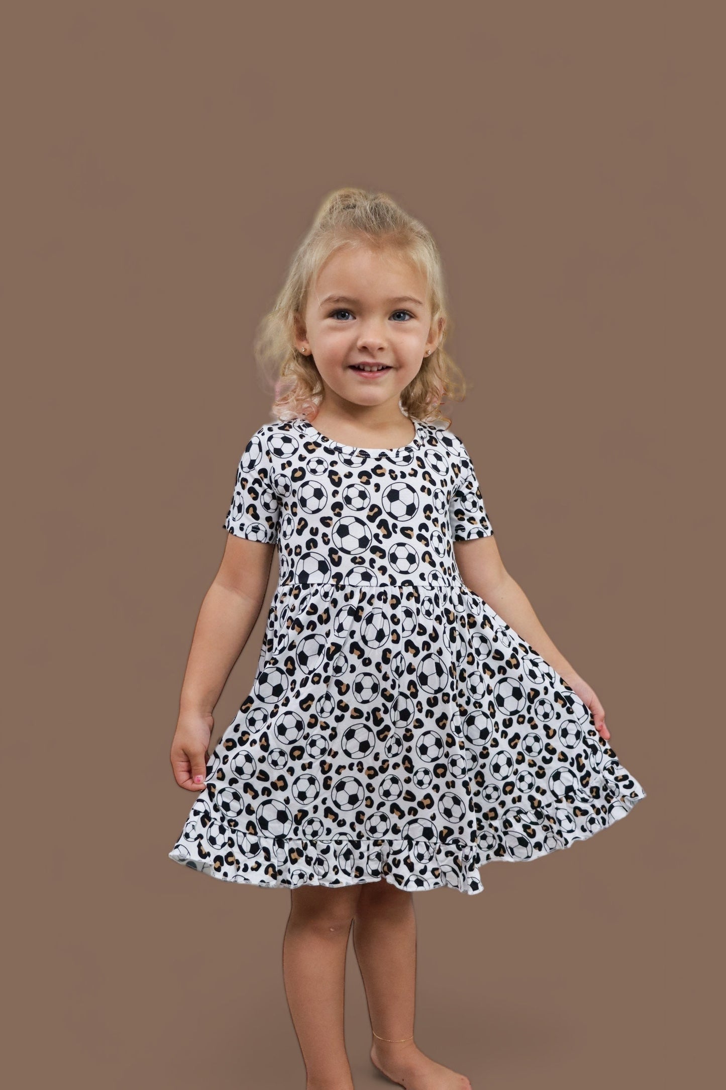 WILD GOALS DREAM RUFFLE DRESS