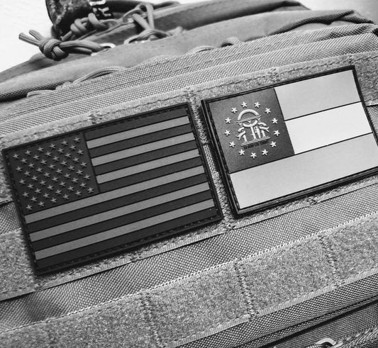 American Flag Subdued PVC Patch