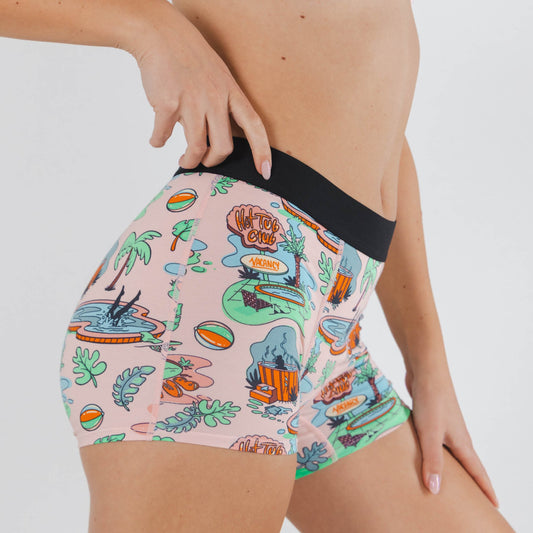The Motel Hotel | Palm Springs Tropical Women’s Boxers