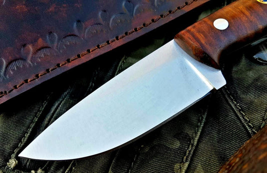 Custom Handmade D2 Tool Steel Skinning Knife