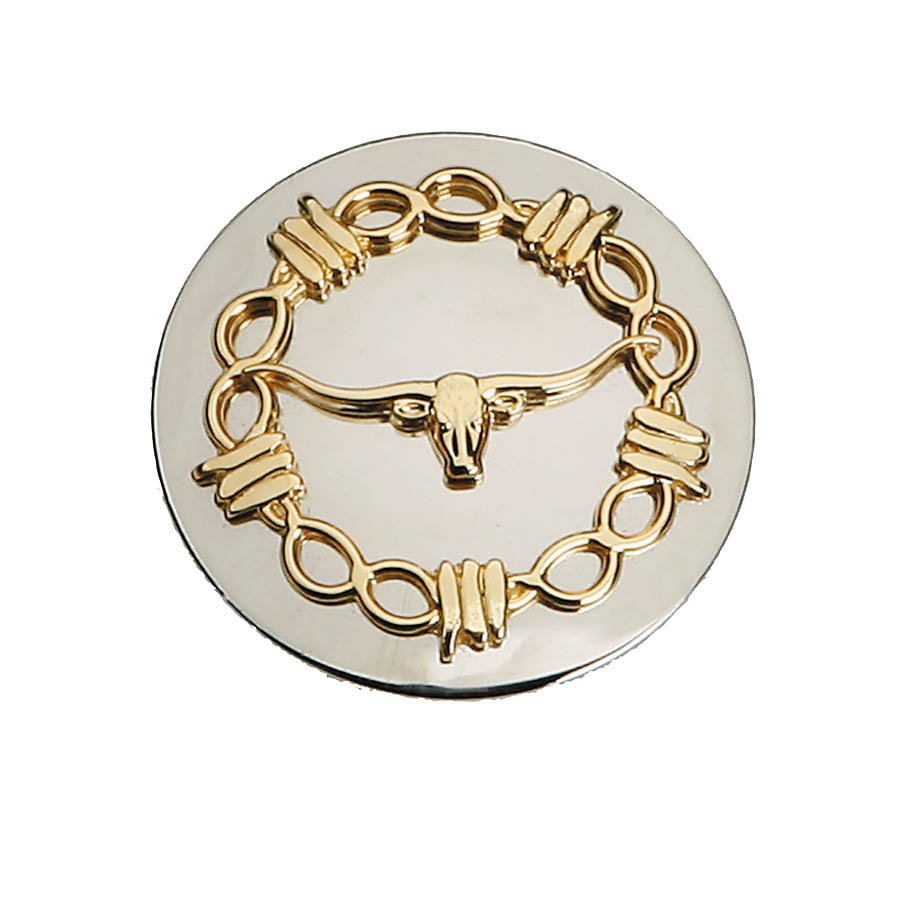 Steer Head Concho