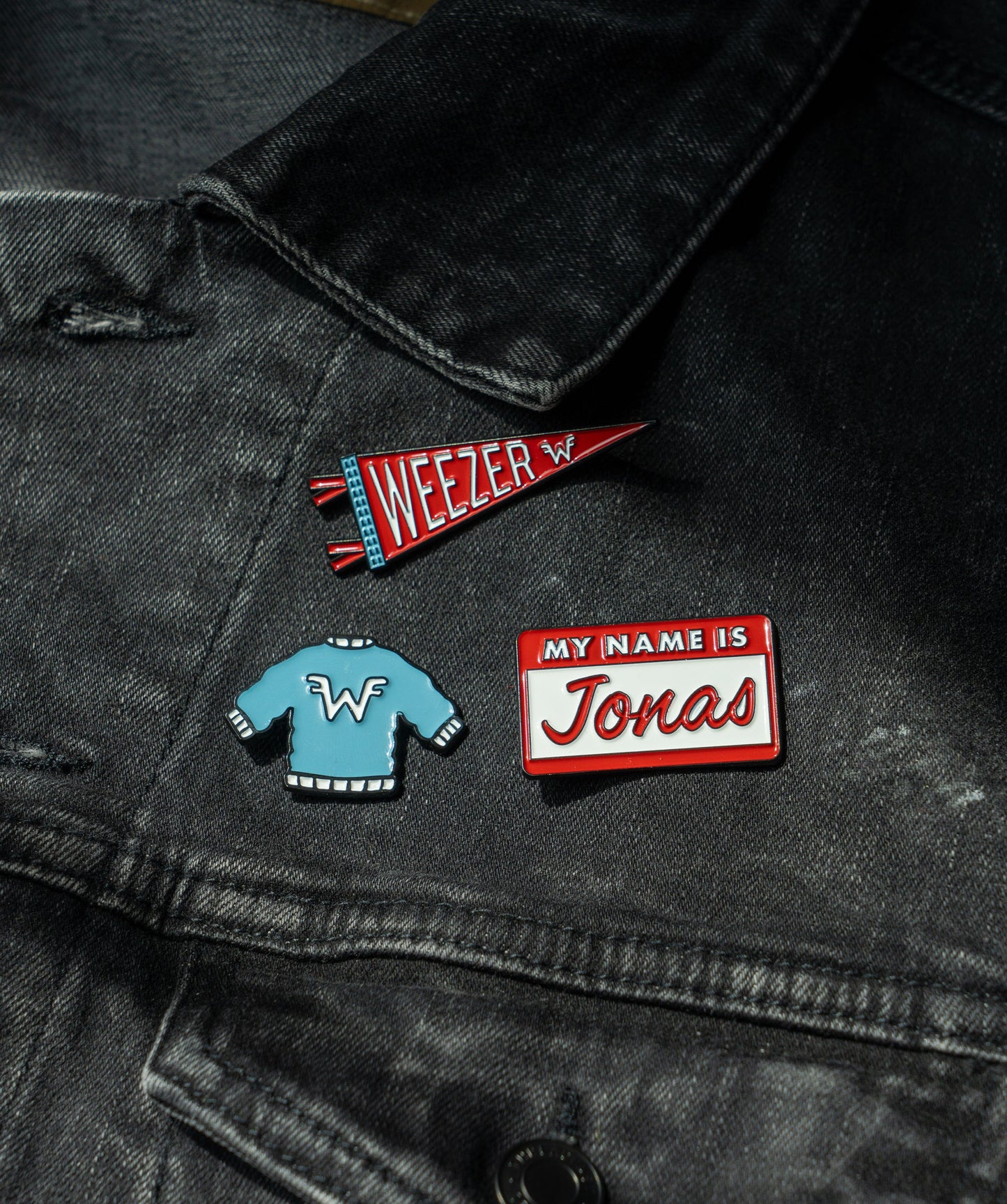 Weezer Enamel Pin Set • Weezer x Oxford Pennant