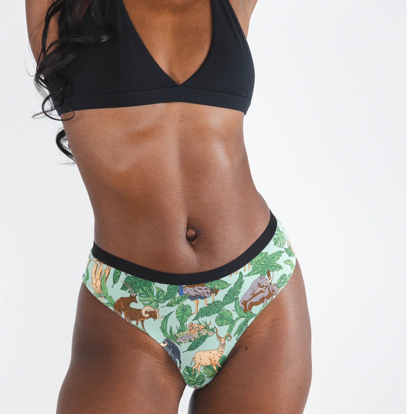 The Hornography | Tropical Animals Cheeky Underwear