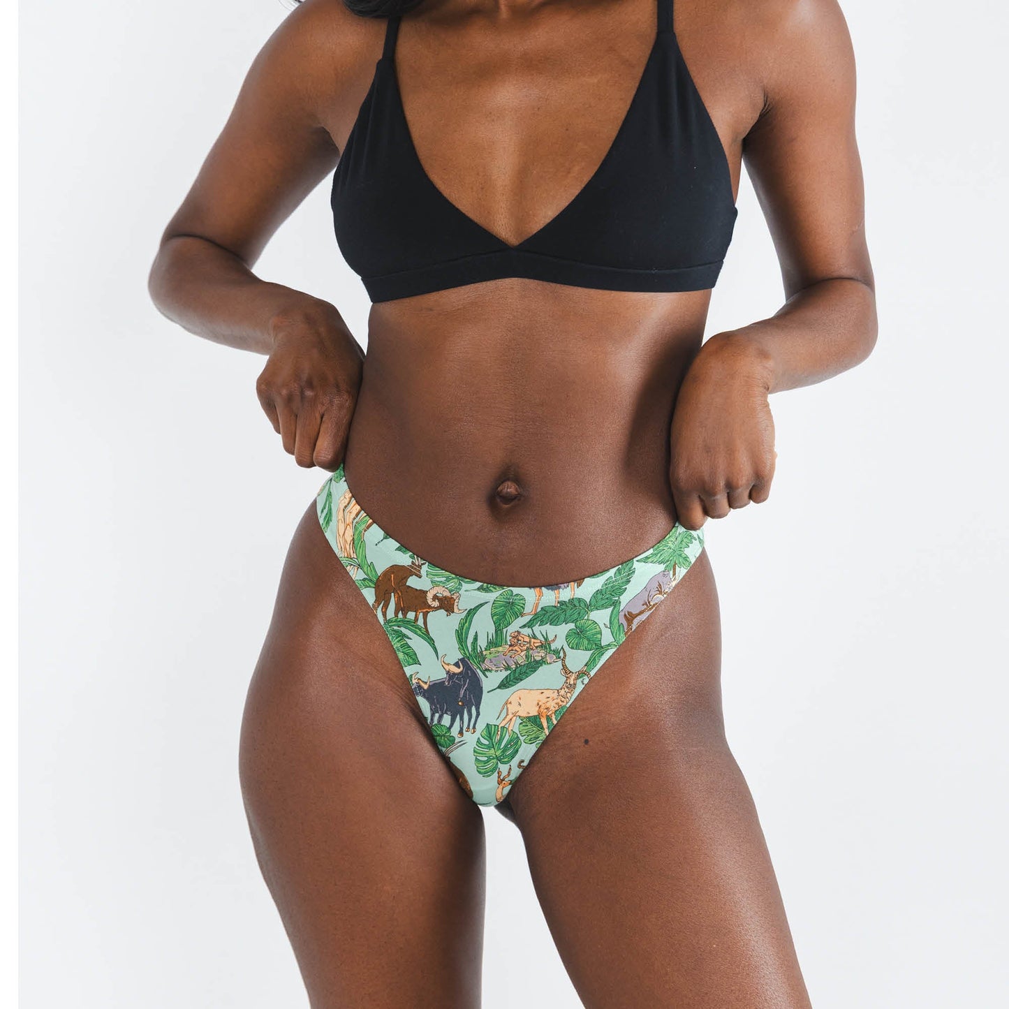 The Hornography | Tropical Animals MicroModal Thong
