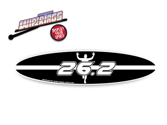 Running 26.2 Male Finish WiperTags