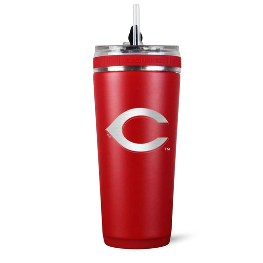 Officially Licensed Cincinnati Reds 26oz Flex Bottle