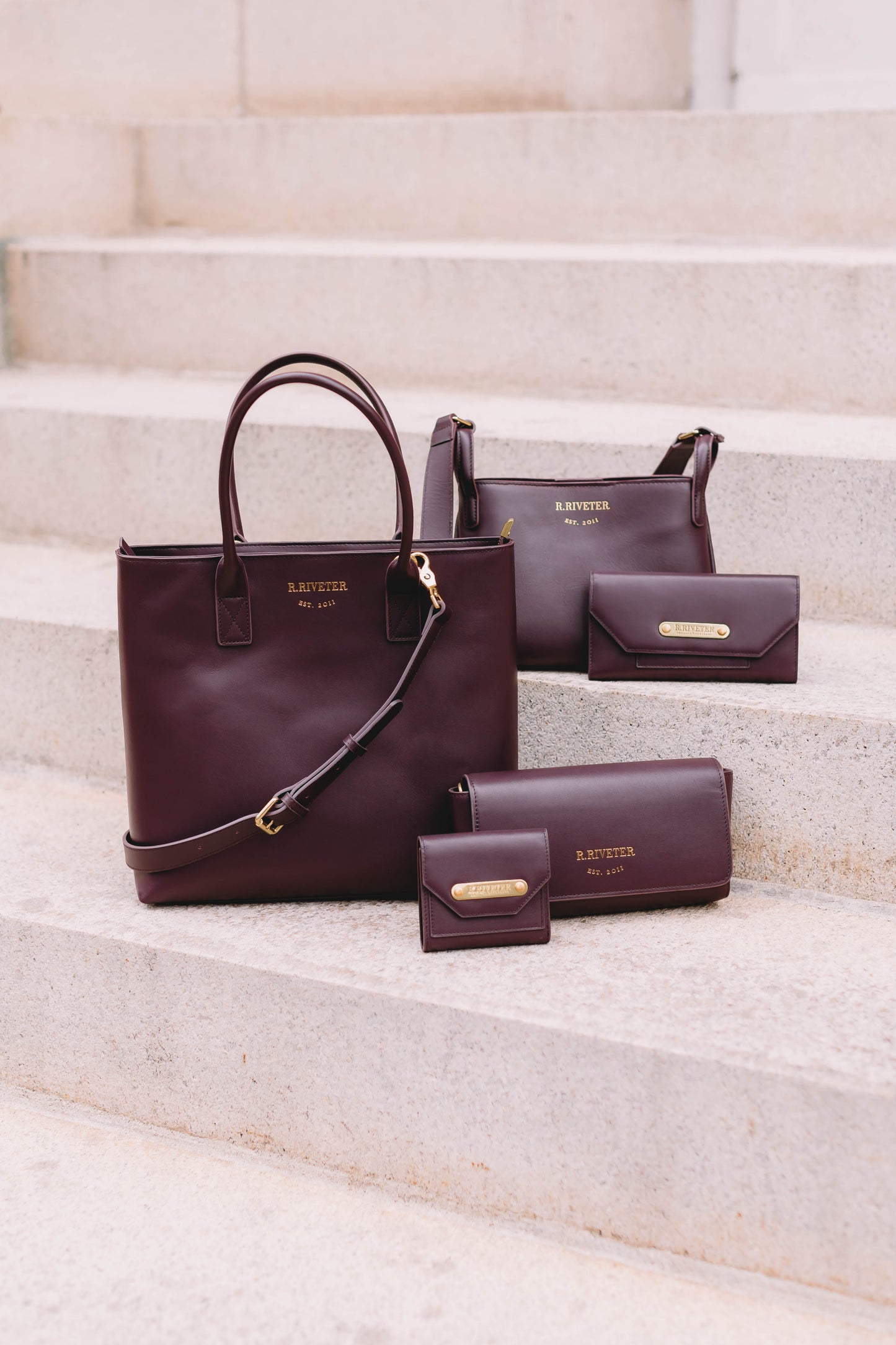 Hedy | Plum Leather