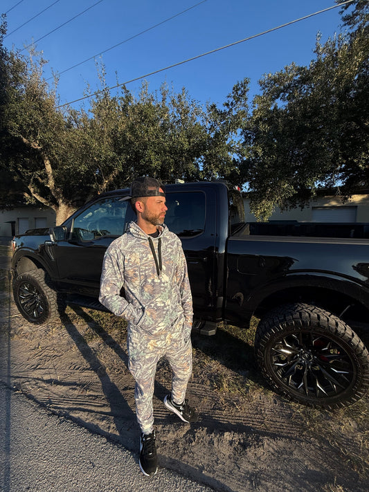 Faded Camo Jogger Sweatpants