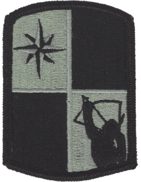 287th Sustainment Brigade ACU Patch - Foliage Green - Closeout Great for Shadow Box