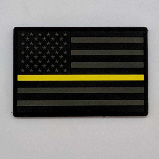 Thin Yellow Line Flag Patch