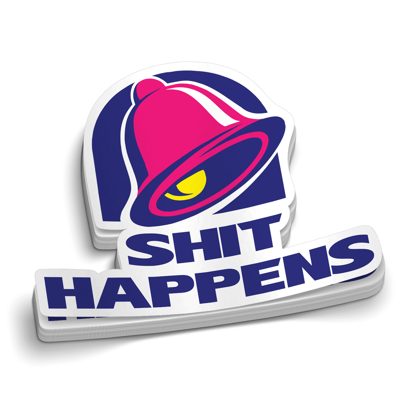 Shit Happens - Hard Hat Decal