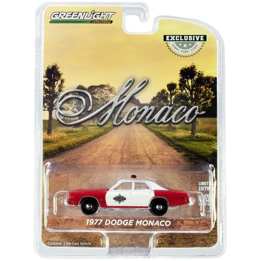 1:64 1977 DODGE MONACO FINCHBURG COUNTY SHERIFF GREENLIGHT