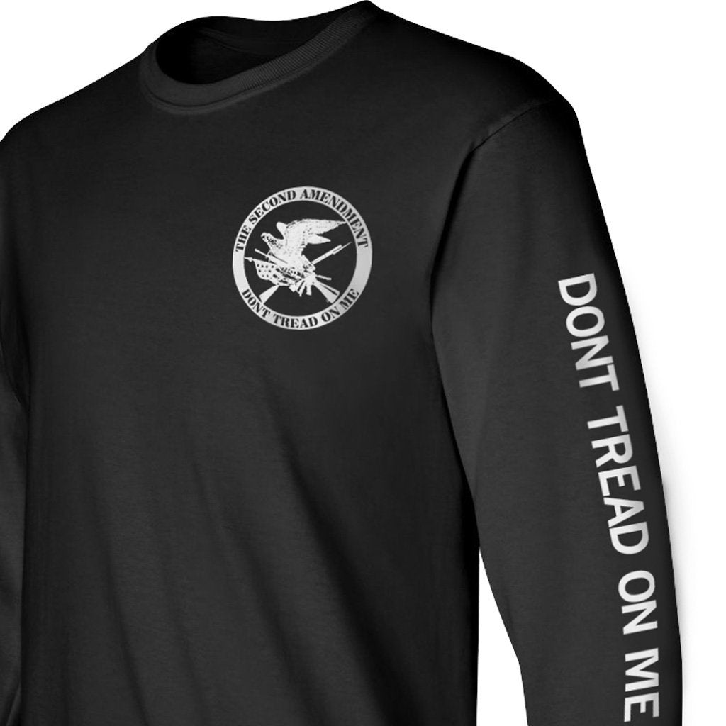 Right to Bear Arms Longsleeve T-Shirt - Black