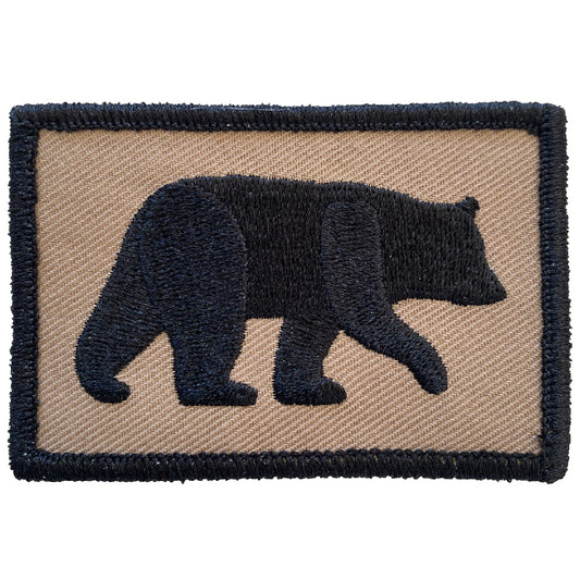 2"x3" Black Bear Tactical Patch