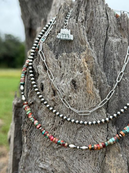 Silver Paperclip Choker