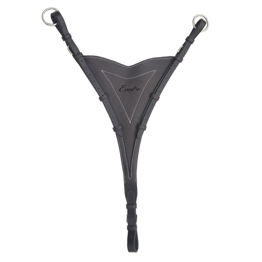 ExionPro Soft Leather Bib Running Martingale Attachment