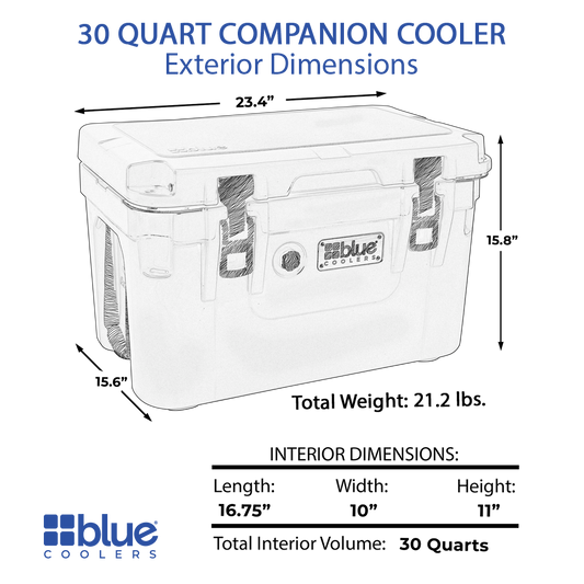 30 Quart Companion Series Roto-Molded Cooler