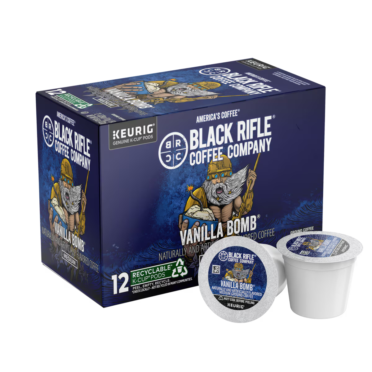 Black Rifle Coffee - Vanilla-Flavored Coffee Rounds