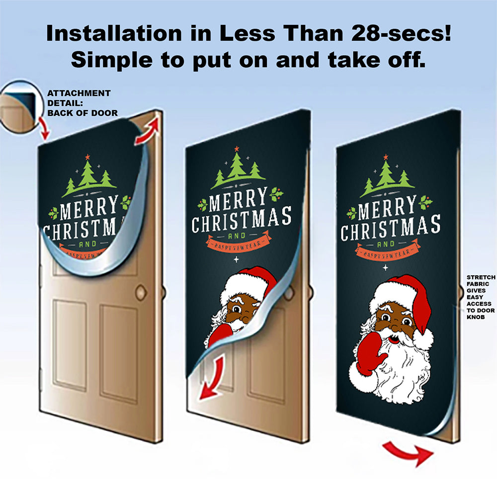 Black Santa Claus Decoration