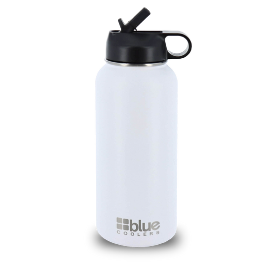 Drinkware - 32 oz. Steel Double-wall Vacuum Insulated Flask (Flip Top Lid)
