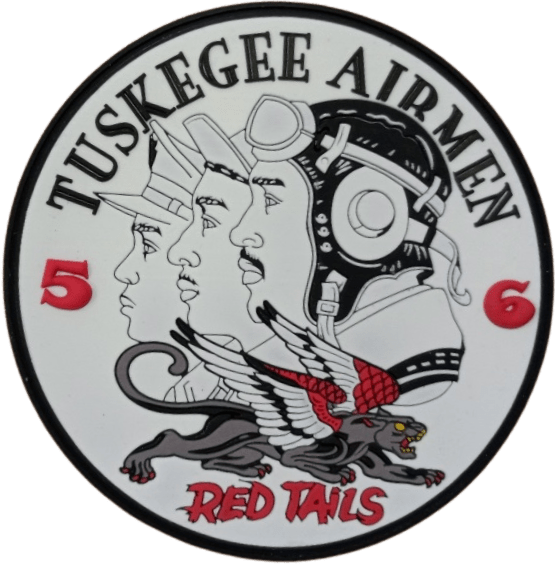 332 5/6 Tuskegee Red Tails PVC Patch