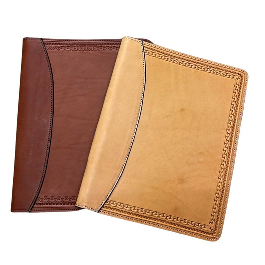 Large Leather Notebook Covers- Multiple Styles and Oils