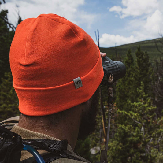 Lightweight Wool Cuff Beanie - 100% Merino Wool