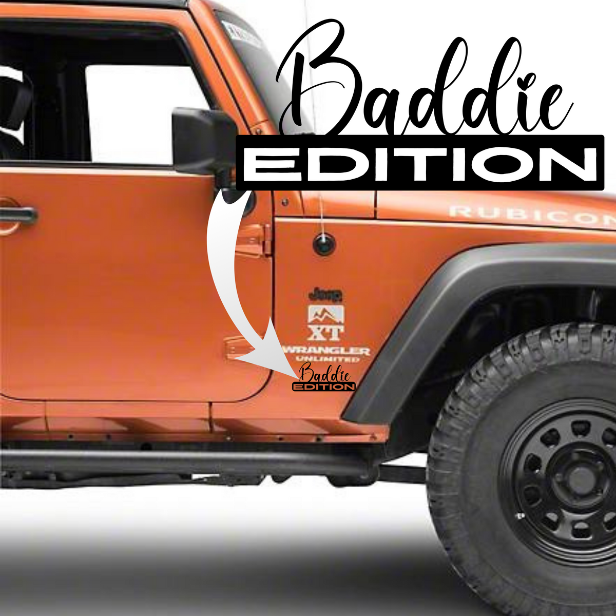 Baddie Edition Decal - 2 Pack