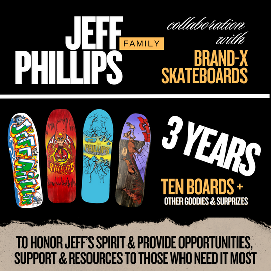 Jeff Phillips SPIRAL "Rider", BBC Deck 10”x31”