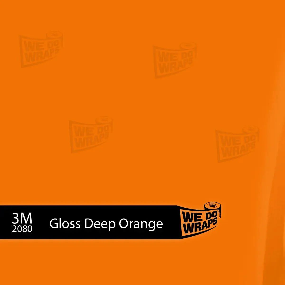 3M Gloss Deep Orange Tesla Charge Port Wrap | Model Y