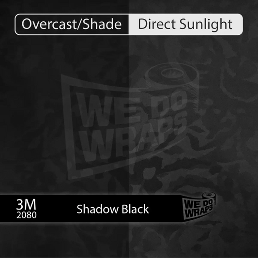 3M Shadow Black Camo Tesla Steering Wheel Wrap | MY 2019-'25