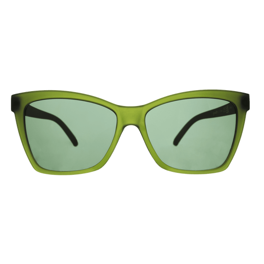 "Garnish Me In Greens" Polarized Pop G Sunglasses