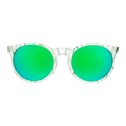 "Marble Arts Master” Circle G Polarized Sunglasses