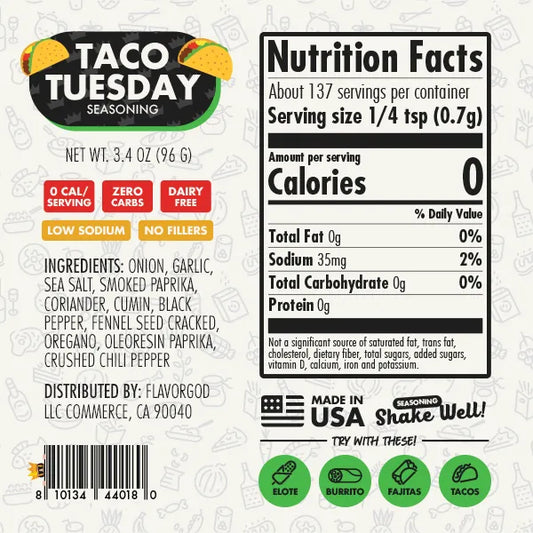 Taco Tuesday Seasoning