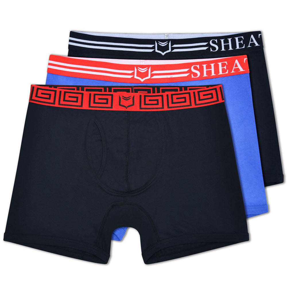 SHEATH 4.0 Modal Men's Pouch Boxer Brief 5" (3 Pack)