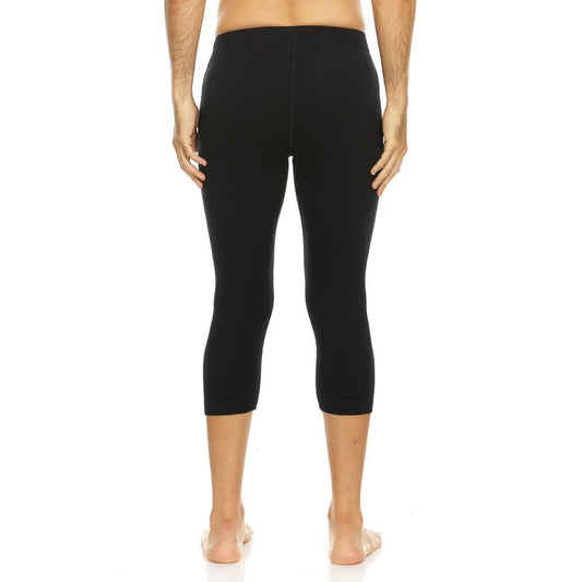Midweight Men's Ski Bottom 3/4 Length Merino Wool - Woolverino
