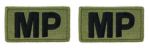MP (Military Police) Brassard OCP Patch - U.S. Army Patch - 2 PACK