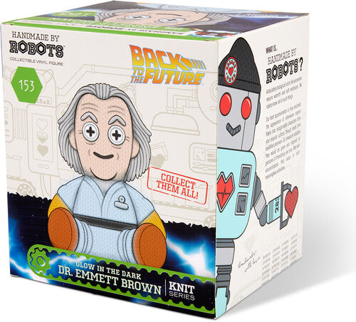 Back to the Future Dr. Emmett Brown Collectible Vinyl Figure (Limited Edition Glow in the Dark / Geek Fuel Numbered Exclusive) - #153