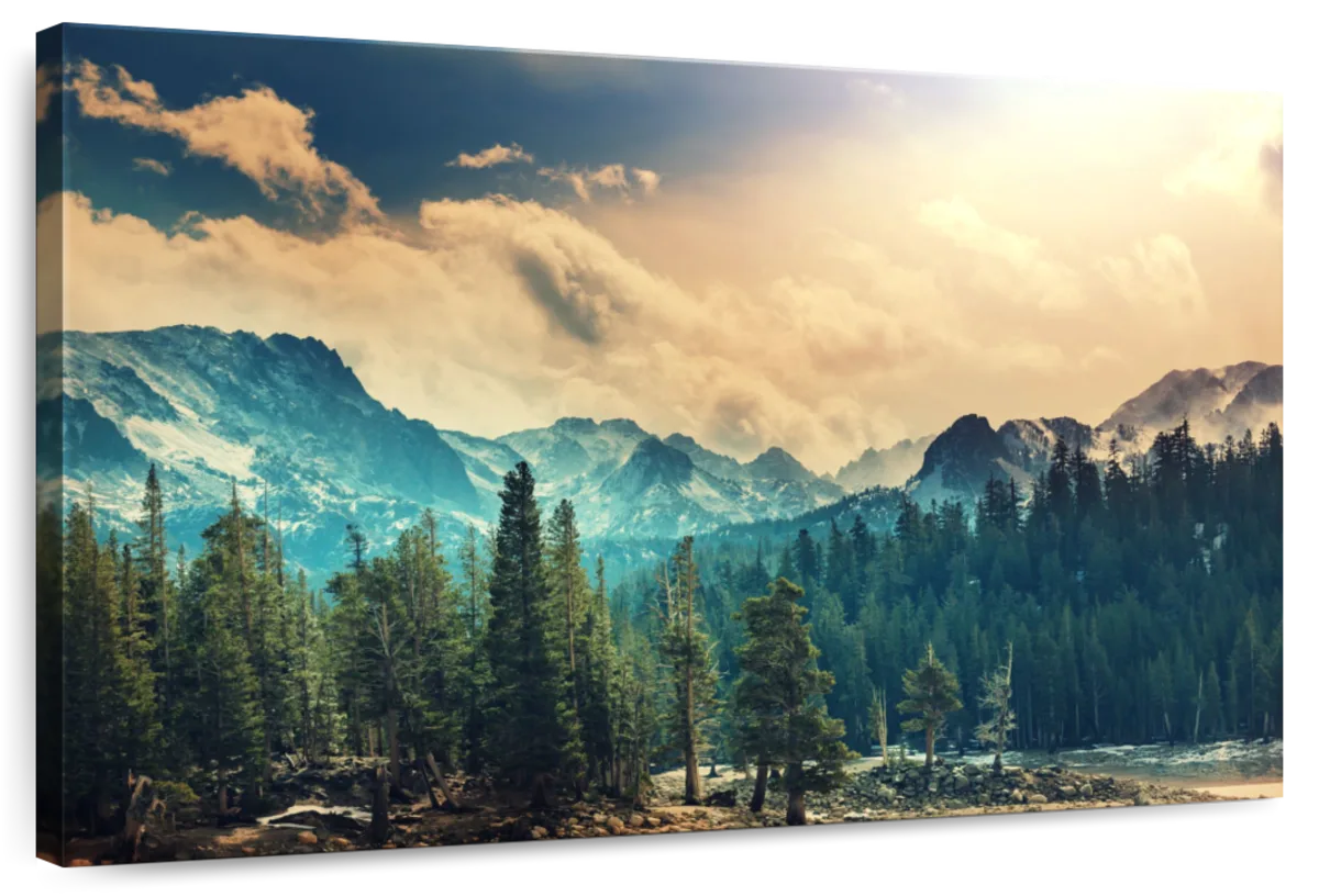 Sierra Nevada Mountainscape Wall Art