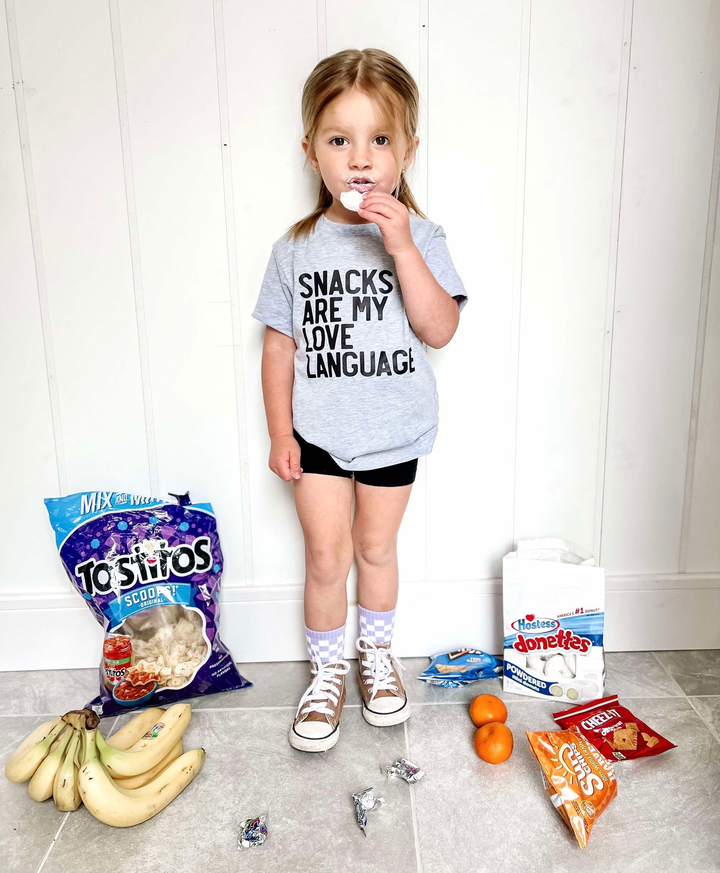 Snacks Are My Love Language Toddler T-Shirt