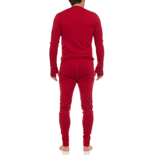 Midweight Wool Union Suit - 100% Merino Wool